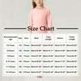 thumbnail image 3 of Riecok Girls Thermal Underwear Sets Long Sleeve Solid Color Pullover Tops and Long Pants Soft Comfortable Bottom Sets, 3 of 8