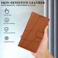 thumbnail image 2 of Case for MOTO G34 Mobile phone protective case with card holder, flip cover protective case, shockproof TPU inner shell, full body leather protective case, 2 of 6