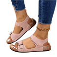 thumbnail image 5 of LTTVQM Womens Orthopedic Sandals Arch Support Cork Footbed Open Toe Casual Walking Sandals Non-Slip Comfortable Plantar Fasciitis Lounge Sport Sandals for Summer Beach Athletic Pink 36(US-5.5), 5 of 5