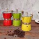 thumbnail image 2 of Aluminum Italian Moka Espresso Coffee Machine Filter Stove Pot 3 Cups(red), 2 of 4