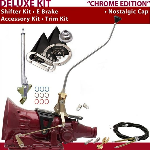 American Shifter TH200 Shifter Kit 23 in. Swan E Brake Cable Clevis Trim Kit for D331D