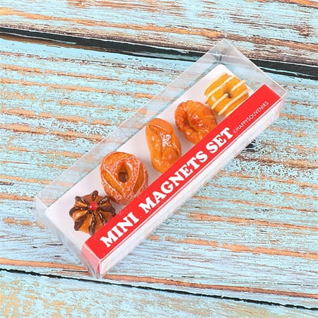 

3D Cute Fridge Magnet Cartoon Food Refrigerator Paste Magnet Decoration Creative Personality Magnetic Message Sticker Powerful Functions