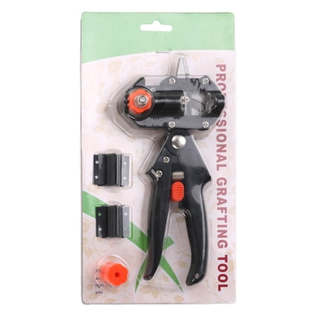Pruning Shears for Gardening Precise Garden Fruit Tree Plant Pruning Shears Grafting Cutting Tool Kit for Grafting Home Courtyard Balcony Flowers Fruits Potted Plants Black Paper Packing