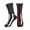 2 Black-2, variant on Women's Men's Thin Red Firefighter Line America Flag Colorful Novelty Pattern Crew Athletic Socks