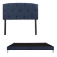 thumbnail image 1 of Box Base Cama Slim King Size + Cabecera Sigma Dicasa Azul, 1 of 7