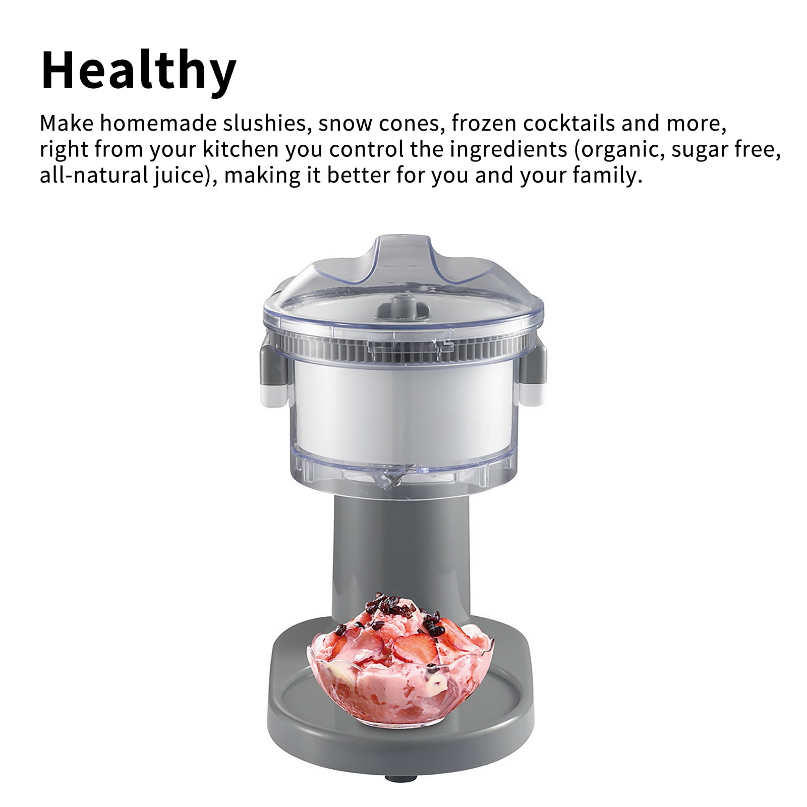 Vingtank Ice Crusher Ice Breaker Machine Crush Ice Premium Portable Ice