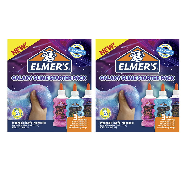 Elmer's Galaxy Slime Starter Pack  Testing Out Slime Kits #2! 