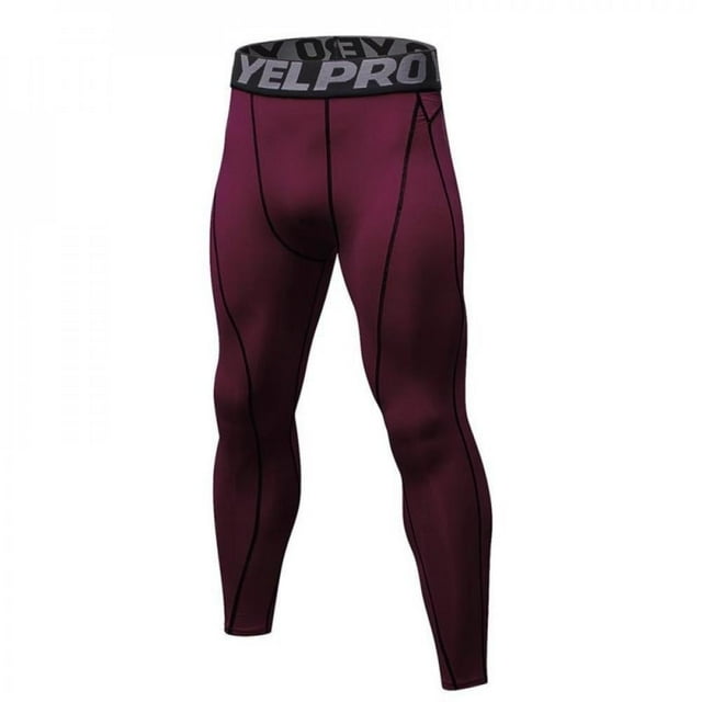 Pantalon de Compression pour Hommes Couche de Base Collants de Sport Secs Leggings
