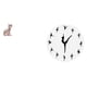 thumbnail image 1 of Elegante escultura de bailarina de gato, figura artística de animal, adorno de danza, elegante reloj de ballet, silencioso, decorativo, artesanal para, 1 of 8