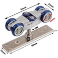thumbnail image 3 of Folding Door Hardware Accessories - High-Quality Rail Pulley for Smooth, 3 of 5