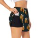 thumbnail image 1 of Balery Beer Pantalones cortos deportivos para mujer con forro y dos bolsillos, elásticos, para entrenamiento, gimnasio, yoga-Small, 1 of 7
