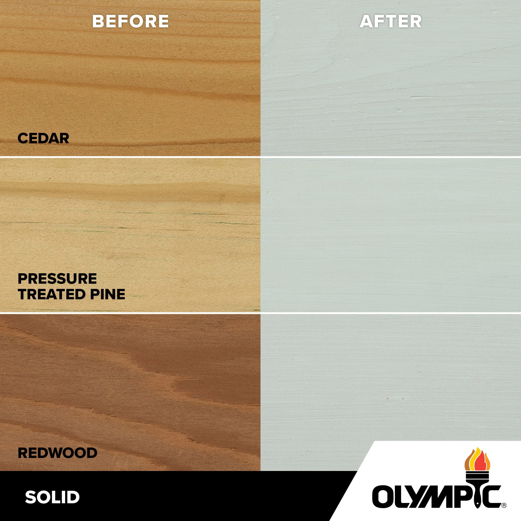 Olympic Maximum 1 Gallon SC-1019 Cool Dusk Solid Color Exterior Stain and Sealer in One