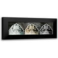 thumbnail image 1 of Sophie 6 24x10 Black Modern Framed Museum Art Print Titled - Old Barn Road, 1 of 5