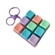 thumbnail image 4 of Llavero con teclado antiestrés, juguete creativo, novedad, botón antiestrés, 9 teclas, para niños, adultos, escuela, hombres, mujeres y adolescentes. Estilo D, 4 of 8