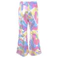 thumbnail image 2 of YONGHS Kids Boys Girls Shiny Sequins Jazz Hip Hop Dance Flare Pants Bell Bottoms Trousers Colorful 3-4, 2 of 7