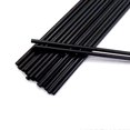 thumbnail image 4 of 1000Pcs Black Disposable Plastic Straws for Parties, Straight Drinking Bulk Tableware Supplies, 4 of 5