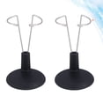 thumbnail image 4 of MasteelfCA 2 Pcs Support Créatif pour Poupée Support Portable pour Jouets Rangement de Poupées Présentoir pour Maison Magasin (Rack Noir pour Poupée de 25cm), 4 of 7