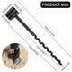 thumbnail image 3 of Bushcraft Outdoor Survival Hand Drill Carbon Steel Manual Auger Drill Self-Tapping Survival Wood Punch Tool for Outdoor Camping, 3 of 5