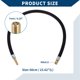 thumbnail image 5 of Ofertas Únicas 1pc Tubo de Extensión de Inflador de Neumáticos de 23.62 pulgadas 0.305inx32TPI Goma Negra para Coche Motocicleta Bicicleta, 5 of 6
