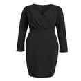 thumbnail image 4 of Robe de Soirée Cocktail Bodycon Bandage Manches Longues pour Femme, 4 of 6