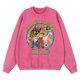 thumbnail image 5 of Sudadera con capucha vintage desgastada para hombre, de algodón, estilo hip hop, con texto "Mis amigos imaginarios piensan que soy genial", 5 of 5