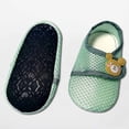 thumbnail image 4 of ZCFZJW Cute Cartoon Pattern Baby Floor Socks Summer Toddler Kids Boys Girls Anti-Slip Slipper Shoes Home Indoor Soft Soled Shoes Socks Z02-Green 3-4 Years, 4 of 5