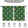 thumbnail image 2 of Blackout Kids Curtains,Green Cartoon Dinosaurs Eggs Pattern Childrens Insulated Curtains Set Of 2,Bedroom Essentials,Toddler Room Decor 42"x54", 2 of 5