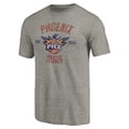 thumbnail image 2 of Men's Gray Phoenix Suns Team Heritage Tri-Blend T-Shirt, 2 of 3