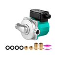 thumbnail image 1 of Hot Water Recirculating Pump 93W 3/4 G Thread To 1/2 NPT Brass Adapter 3 Speed Control For Electric Water Heater Use, 1 of 4