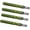 4pcs Green Ferro Rods, variant on IULAVP 4PCS Ferro Rods Fire Starter Sticks Fire Striker Flint and Steel Fire Starter Kit Survival Flint Fire Steel Spark Magnesium Rod for EDC,Camping,Hiking,Emergency Survival Kits