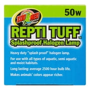 Zoo Med Repti Tuff Splashproof Halogen Lamp, 50 Watt