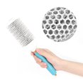 thumbnail image 1 of Hairdressing Comb, Aluminum Tube Roller Comb, Round Hair Styling Comb, Hairstyle Tool, 1 of 8