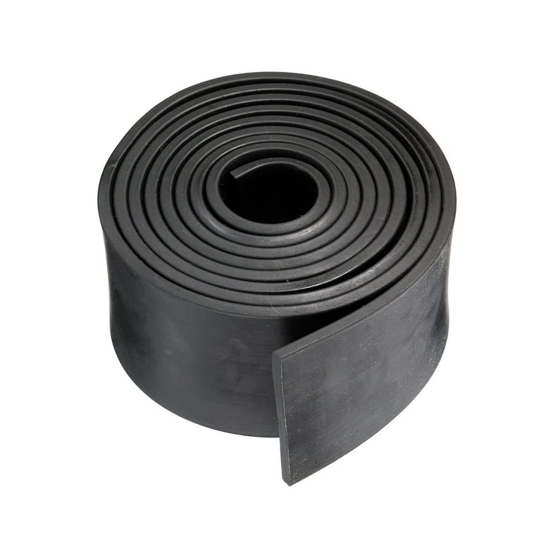 RS15253000 NABOWAN Solid Rubber Sheets,Strips,Rolls 1/16 (.062) Thick x  1 Wide x 120 Long, Thin Neoprene Rubber, Perfect for DIY Gasket