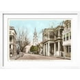 thumbnail image 2 of Art.com Meeting Street, St. Michael's Church, Charleston, South Carolina Art Print, White Frame Wall Art, 23" x 17", 2 of 5