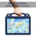 thumbnail image 5 of Ancove Kids Case for Onn 11 inch Tablet Pro 2024 (100146660) ,Shockproof Light Weight Stand Handle Kids EVA Cover for Onn 11 inch Tablet Pro 2024,Navyblue, 5 of 8