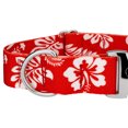 thumbnail image 6 of Country Brook Petz® 1 1/2 inch Premium Red Hawaiian Dog Collar, Medium, 6 of 6