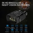thumbnail image 2 of Lunettes de Vision Nocturne 800M IPS 5K Ultra Haute Définition Zoom Numérique 10X Jumelles Infrarouges Télescope pour Camping, 2 of 7