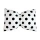 thumbnail image 1 of Cojín lumbar | Cojín decorativo con lazo para sofá y cama | Funda de cojín de terciopelo de 50x33 cm para decoración del hogar y detalles decorativos en la sala de estar., 1 of 5