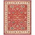 thumbnail image 2 of Safavieh Chelsea Anita Oriental Area Rug, Red/Ivory, 8' x 10', 2 of 11