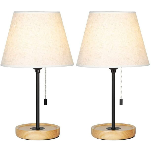 Vintage Bedside Nightstand Lamps Set Of, Sears Bedroom Table Lamps