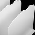 thumbnail image 3 of HONMEET 2Pcs Closet Shelf Rack Plastic Wavy Dividers for Bookshelf Organization Homeowners, 3 of 8