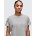 thumbnail image 4 of CRZ YOGA Pima Cotton Relaxed T-Shirts for Women Workout Athletic Gym Casual Short Sleeve Shirts, 4 of 4