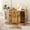 Fiery clouds, variant on Studyset Cat Litter Box Enclosure with Divider, Hidden Litter Box Furniture, Wooden Indoor Cat House Storage Cabinet, Decorative Cat Washroom Bench 33"l × 23.6"w