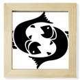 thumbnail image 1 of Constellation Pisces Zodiac Sign Square Picture Frame Wall Tabletop Display, 1 of 3