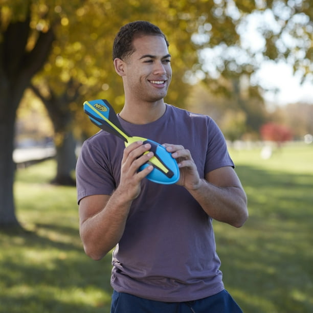 Nerf Vortex Ultra Grip Foam Football for Kids, Easy Catch, Weather
