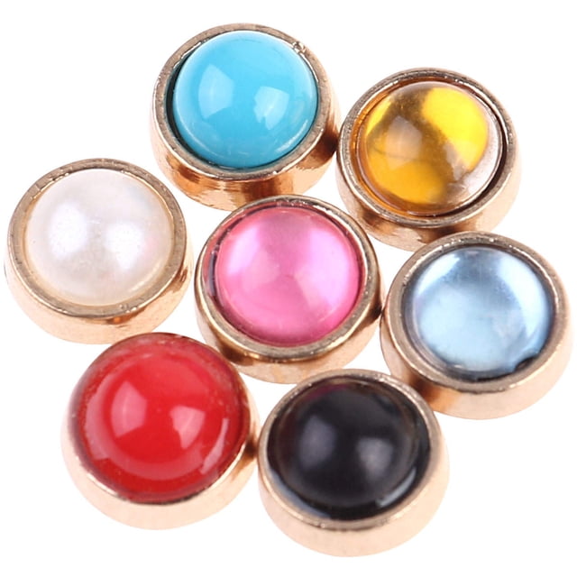 WASHWEPE 70Ud Rivetes De Aleación Zinc Para Proyectos DIY Acabado Liso Y Colores Variados