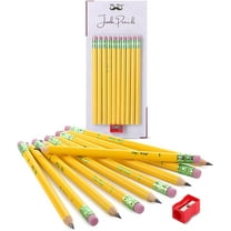 Mr. Pen- Jumbo Pencils, 10 Pencils and 1 Sharpener, Big Pencil, Fat Pencils, Jumbo Pencils for Preschoolers
