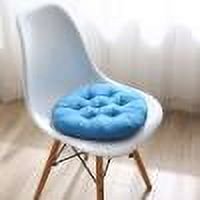 Comefolife Round Tatami Seat Pads, Footstool Cushion, Round Chair Cushion, Futon Seat Cushion, Indoor Outdoor Chair Cushions Soft Dining Kitchen Chair Seat Pad (Blue)