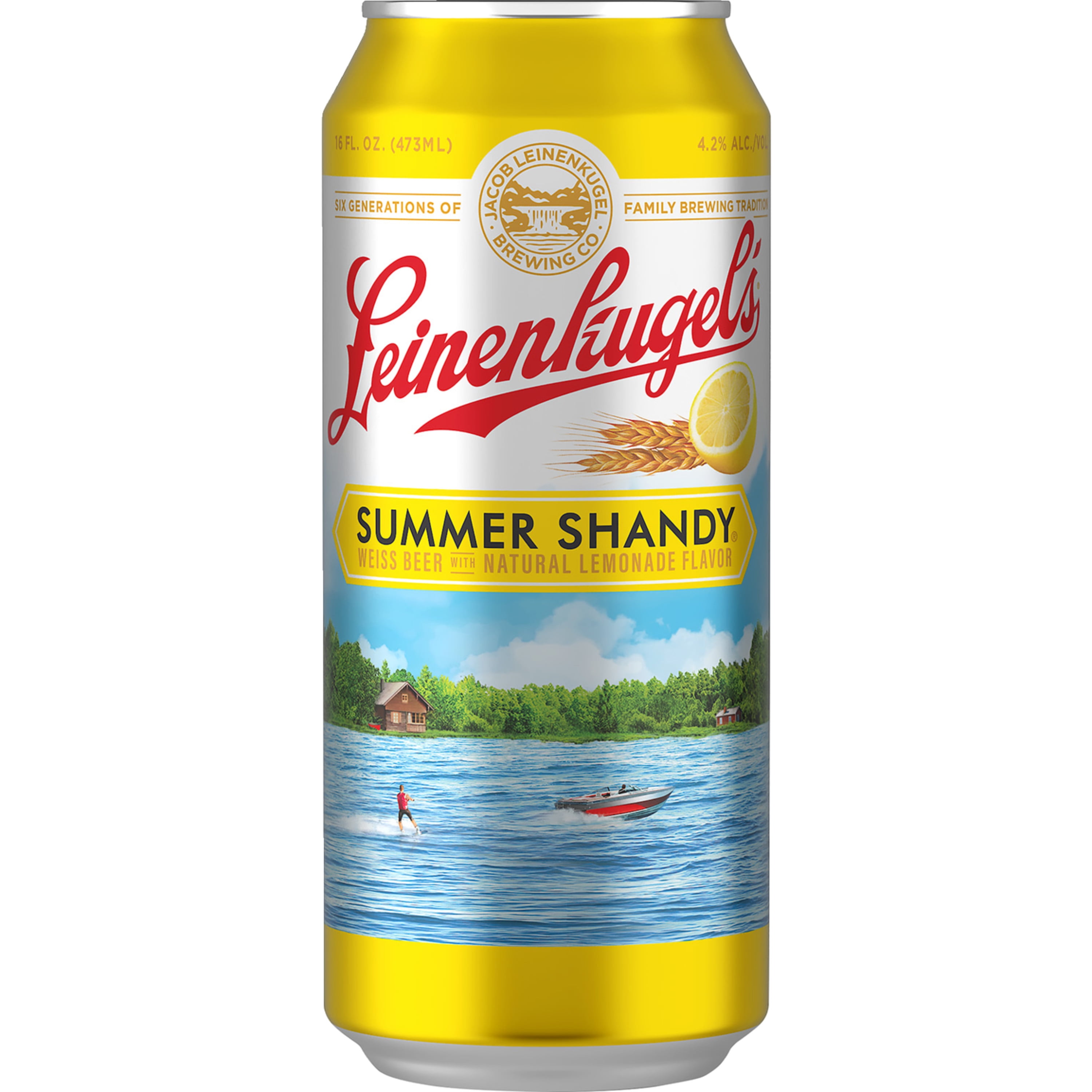 Download Leinenkugels Summer Shandy Beer Craft Beer 4 Pack 16 Fl Oz Cans 4 2 Abv Walmart Com Walmart Com