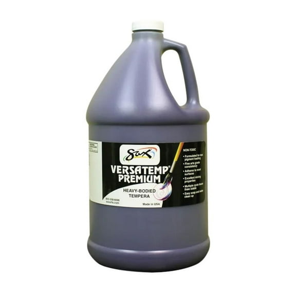 Chroma Acrylics 1592734 Versatemp Premium Heavy-Bodied Opaque Tempera Paint, Violet